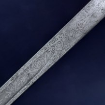 British 1895 Pattern Infantry Officers Sword with Pre Regulation Field Scabbard 26